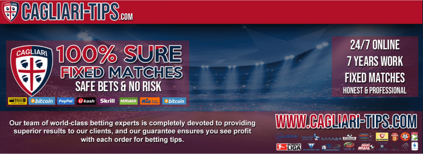 FIXED MATCHES 100% SURE